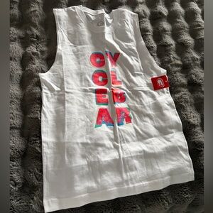 Cyclebar White Tank Top